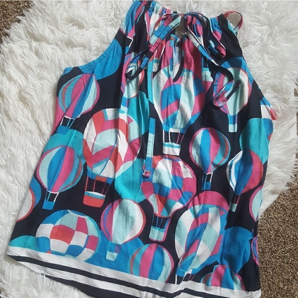 Crown & Ivy hot air balloon top Girls Size Large - Picture 4 of 5